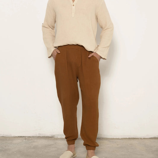 UNISEX JOGGER MUSLIN PANTS